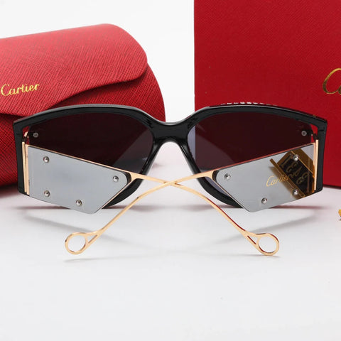 6 color luxury rhinestone lens polarized sunglasses