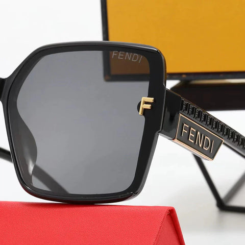 6-color fashion FFLOGO temple sunglasses polarized glasses