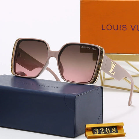 6 Colors Luxury Letter Print Frame Women's Fashion Sunglasses