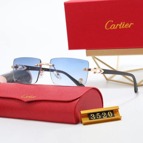 7-color fashion CAR letter polarized sunglasses