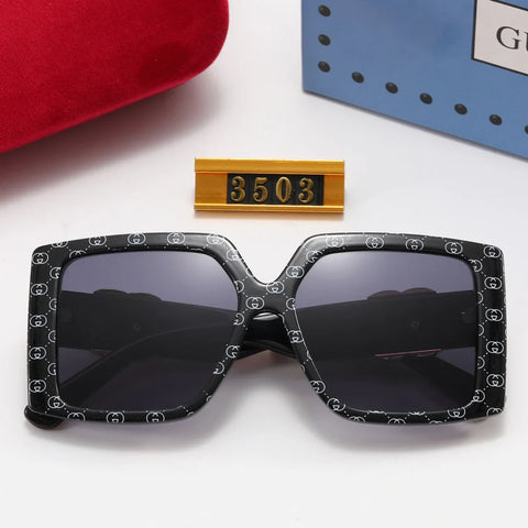 7 Colors Fashion Luxury Letter Print Sunglasses