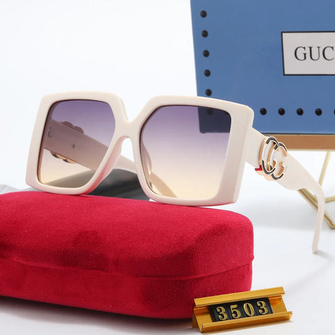 7 Colors Fashion Luxury Letter Print Sunglasses