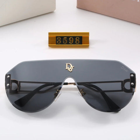 6-color fashion CD hollow temple sunglasses