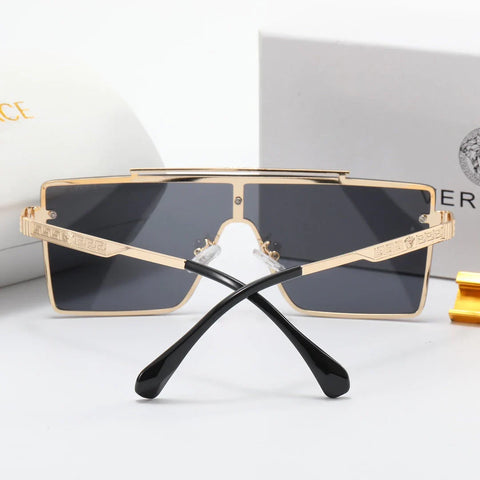 5 Color Fashion Square One-Piece Polarized Inner Frame Sunglasses