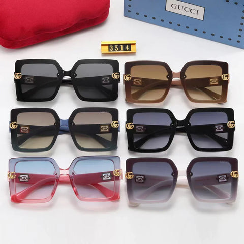 6-color fashion GG polarized sunglasses