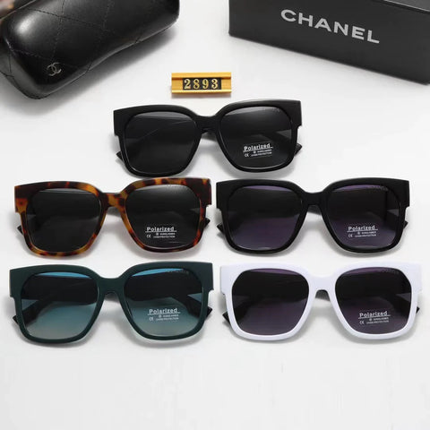 5-color fashion double C pattern printing sunglasses