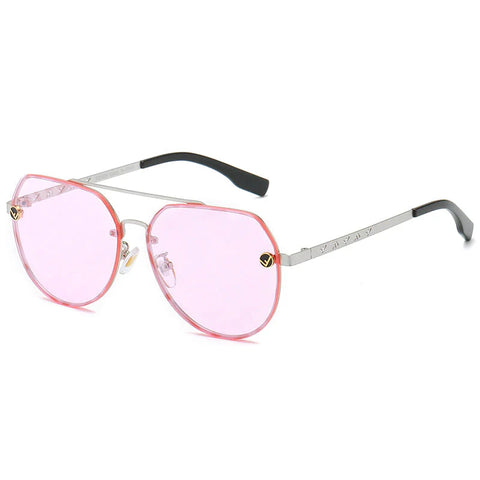 9-color fashionable FF letter toad sunglasses