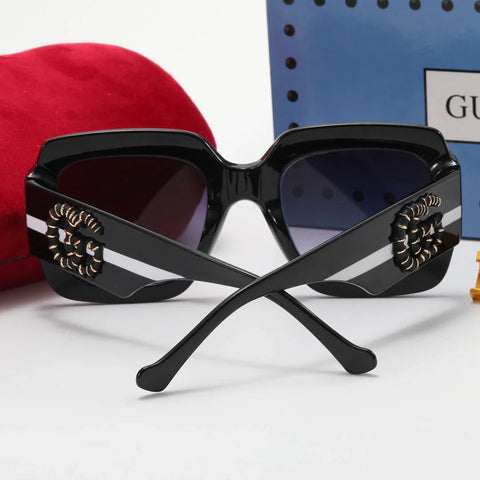 6 color luxury threaded G polarized sunglasses