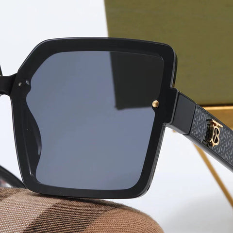 5-color stylish B-letter printing temple polarized sunglasses