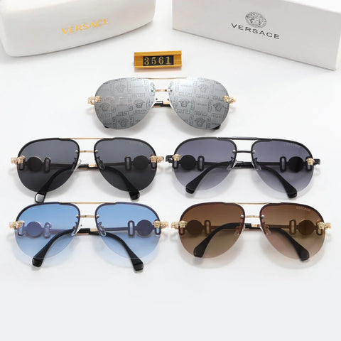 5-color fashion VE letter sunglasses polarizer