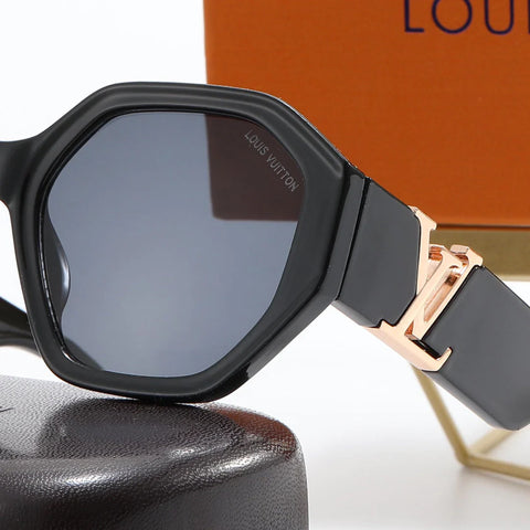 4-color fashion four-leaf clover LOGO sunglasses polarizer