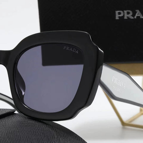 5-color fashion PA letter printing temple polarized sunglasses