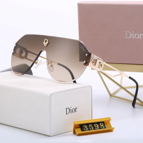 6-color fashion CD hollow temple sunglasses