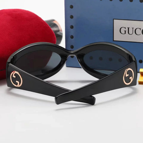 4-color fashion double G letter polarized sunglasses