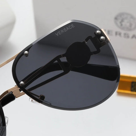 6-color stylish VE letter sunglasses