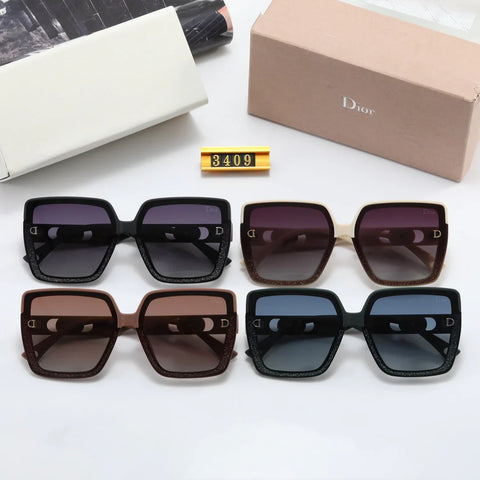 4 color fashion frosted pull polarized sunglasses