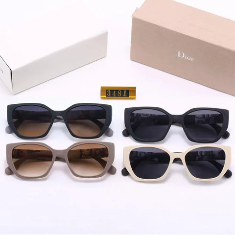 4-color fashion CD printing temple polarized sunglasses