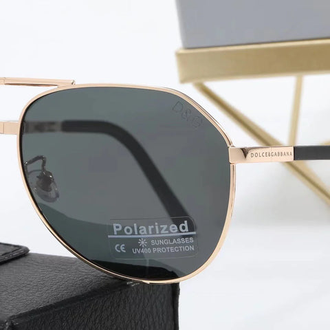 3-color fashion letter folding box sunglasses polarizer