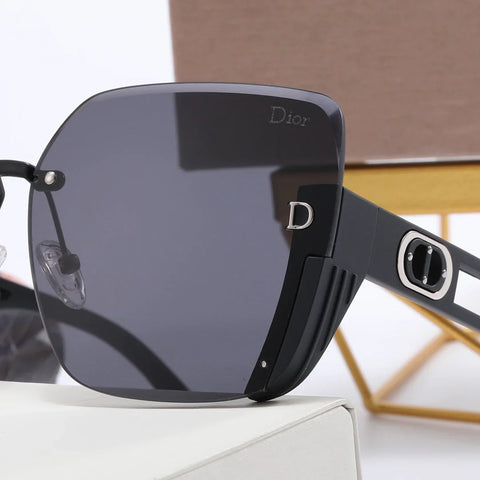 4 color fashion Mosaic gradient polarized sunglasses