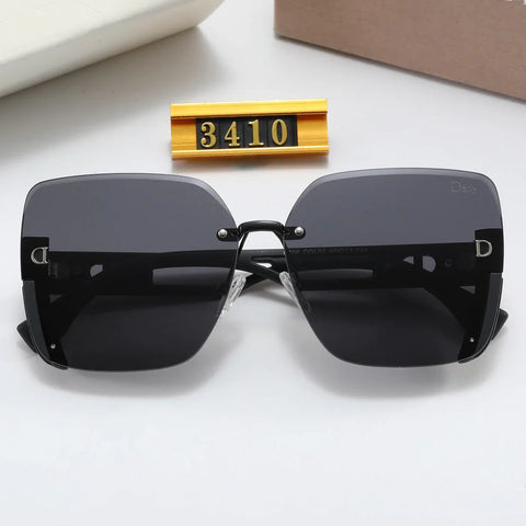 4 color fashion Mosaic gradient polarized sunglasses