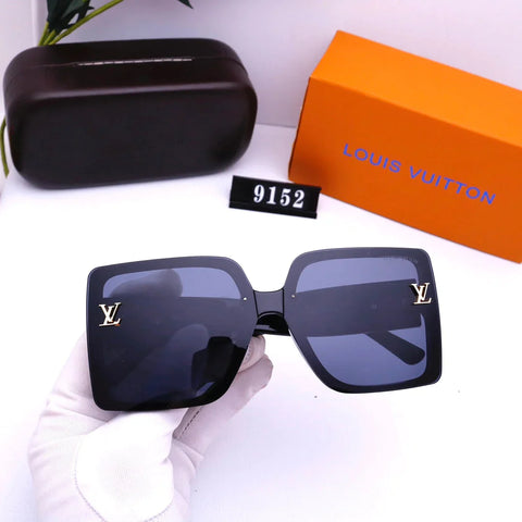 5 Colors Printed Round Letter Polarized Sunglasses