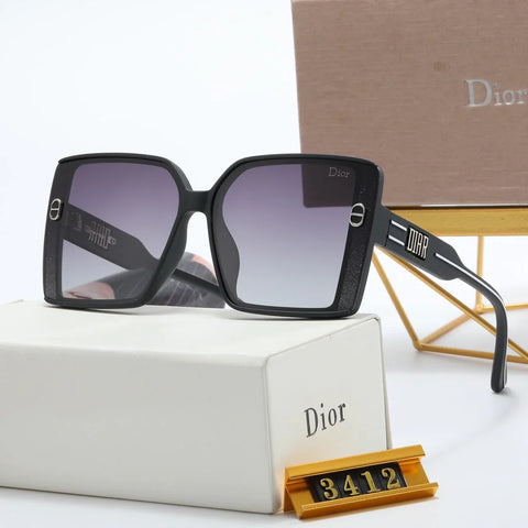 4 color fashion double pull letter polarized sunglasses