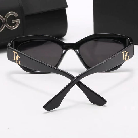 4-color fashion GD LOGO temple polarized sunglasses