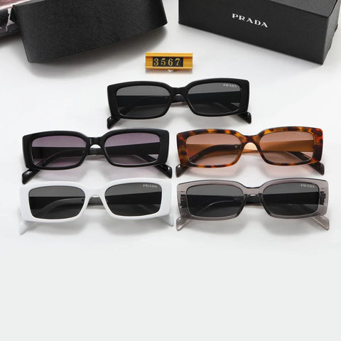 5-color luxury letter printing polarizer sunglasses